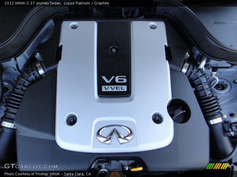 Liquid Platinum / Graphite 2013 Infiniti G 37 Journey Sedan