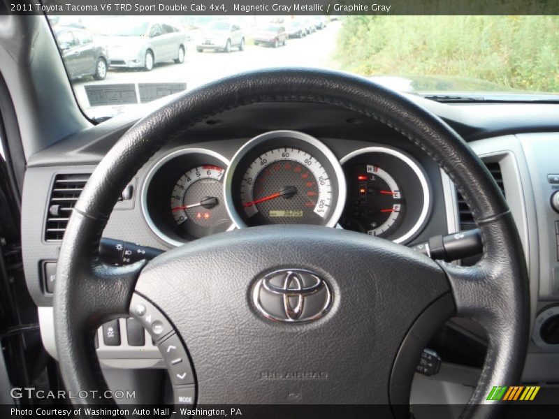 Magnetic Gray Metallic / Graphite Gray 2011 Toyota Tacoma V6 TRD Sport Double Cab 4x4
