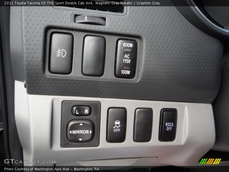 Magnetic Gray Metallic / Graphite Gray 2011 Toyota Tacoma V6 TRD Sport Double Cab 4x4