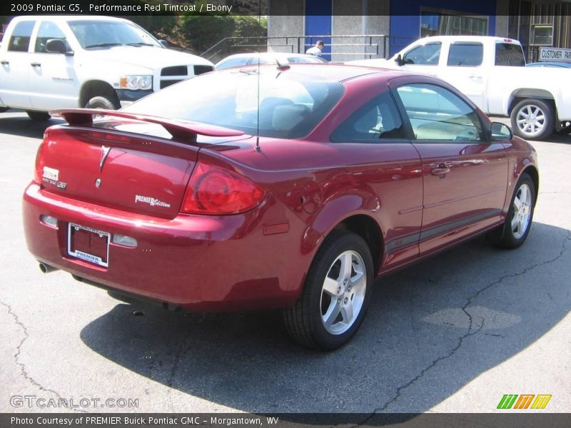 Performance Red Tintcoat / Ebony 2009 Pontiac G5