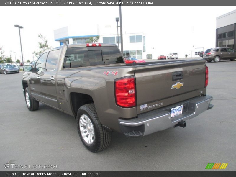 Brownstone Metallic / Cocoa/Dune 2015 Chevrolet Silverado 1500 LTZ Crew Cab 4x4