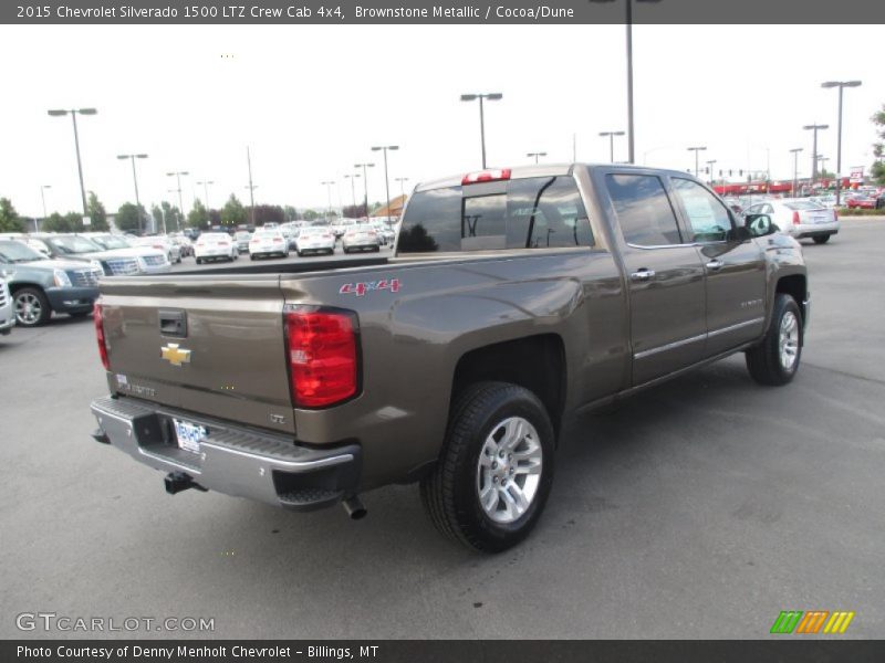 Brownstone Metallic / Cocoa/Dune 2015 Chevrolet Silverado 1500 LTZ Crew Cab 4x4