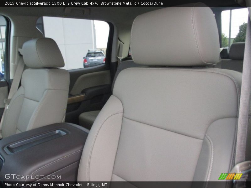 Brownstone Metallic / Cocoa/Dune 2015 Chevrolet Silverado 1500 LTZ Crew Cab 4x4