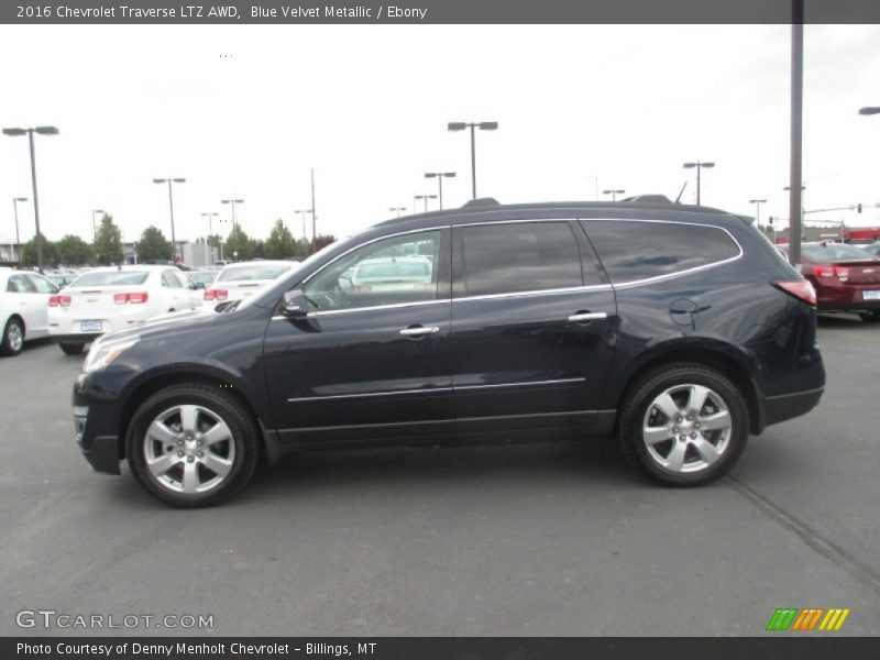  2016 Traverse LTZ AWD Blue Velvet Metallic