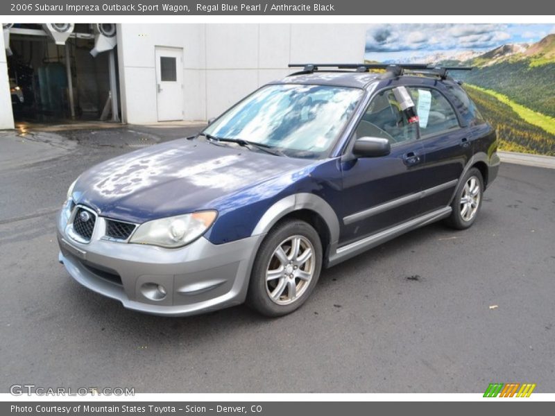 Regal Blue Pearl / Anthracite Black 2006 Subaru Impreza Outback Sport Wagon
