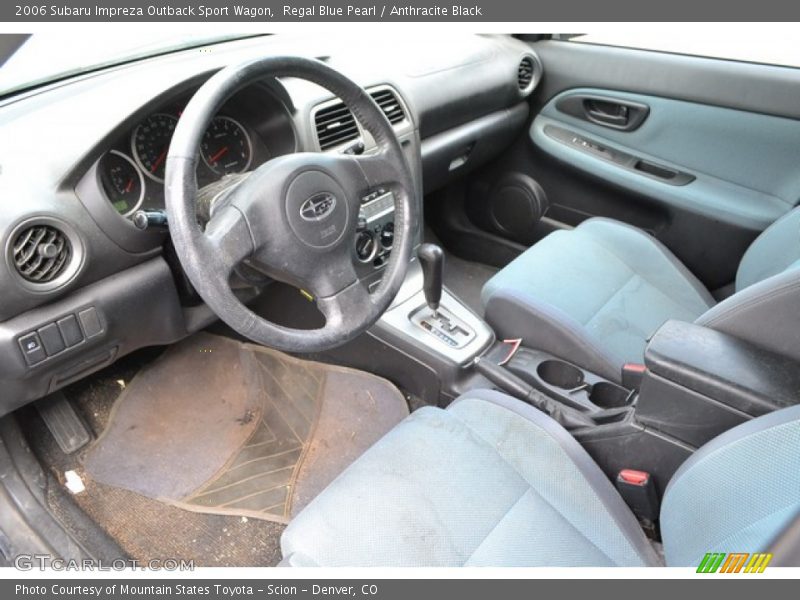  2006 Impreza Outback Sport Wagon Anthracite Black Interior