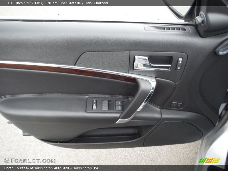 Brilliant Silver Metallic / Dark Charcoal 2010 Lincoln MKZ FWD