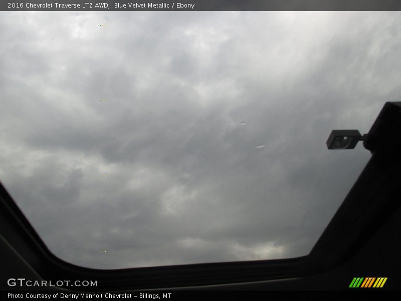 Blue Velvet Metallic / Ebony 2016 Chevrolet Traverse LTZ AWD