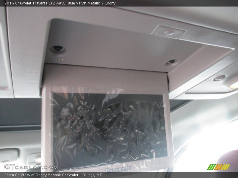 Blue Velvet Metallic / Ebony 2016 Chevrolet Traverse LTZ AWD