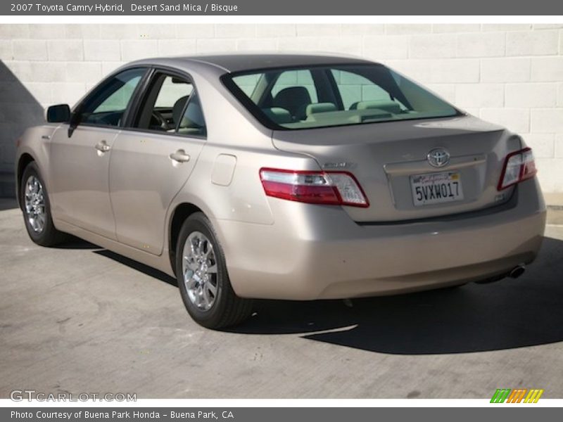 Desert Sand Mica / Bisque 2007 Toyota Camry Hybrid