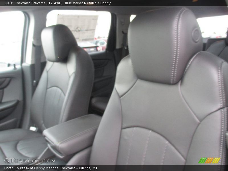 Blue Velvet Metallic / Ebony 2016 Chevrolet Traverse LTZ AWD