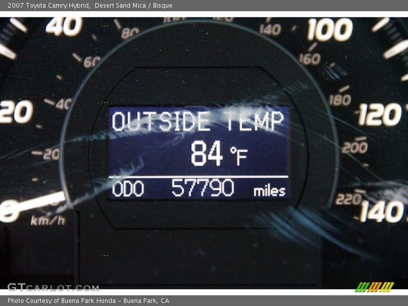 Desert Sand Mica / Bisque 2007 Toyota Camry Hybrid