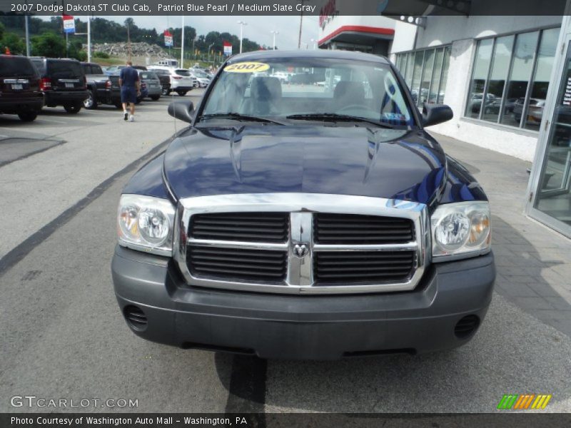 Patriot Blue Pearl / Medium Slate Gray 2007 Dodge Dakota ST Club Cab
