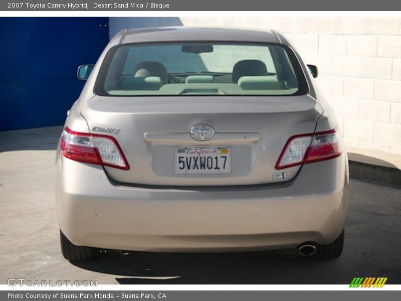 Desert Sand Mica / Bisque 2007 Toyota Camry Hybrid