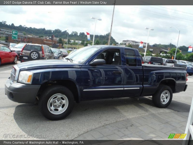 Patriot Blue Pearl / Medium Slate Gray 2007 Dodge Dakota ST Club Cab