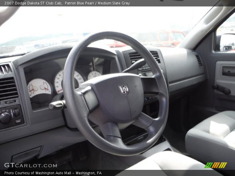 Patriot Blue Pearl / Medium Slate Gray 2007 Dodge Dakota ST Club Cab