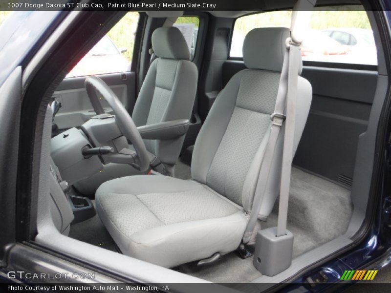 Patriot Blue Pearl / Medium Slate Gray 2007 Dodge Dakota ST Club Cab