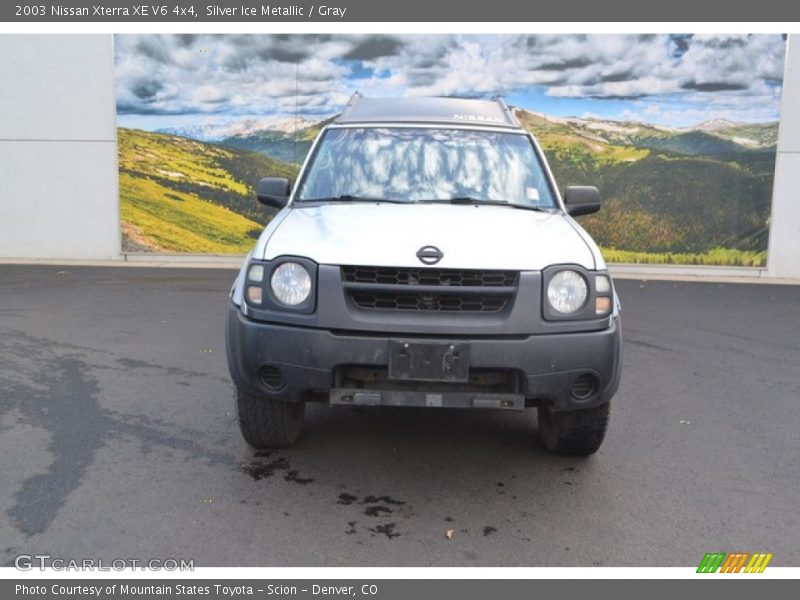 Silver Ice Metallic / Gray 2003 Nissan Xterra XE V6 4x4
