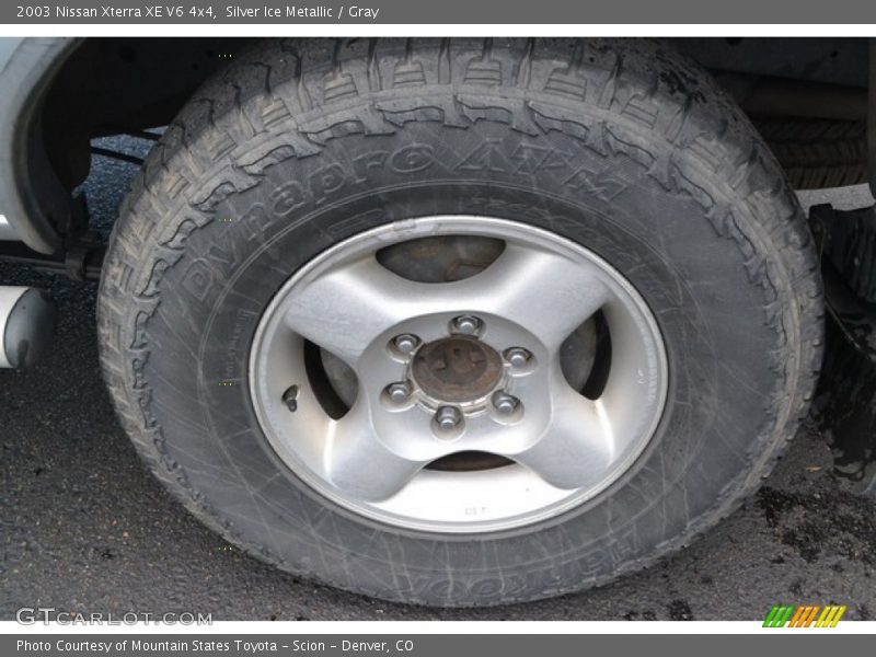 Silver Ice Metallic / Gray 2003 Nissan Xterra XE V6 4x4
