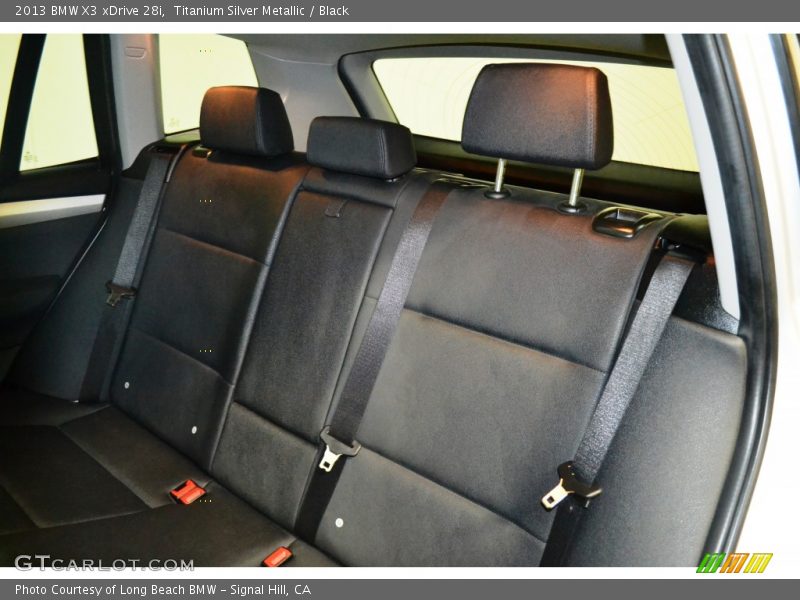 Titanium Silver Metallic / Black 2013 BMW X3 xDrive 28i