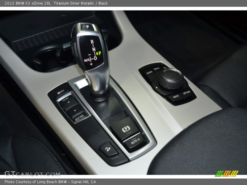 Titanium Silver Metallic / Black 2013 BMW X3 xDrive 28i
