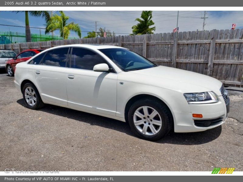 Front 3/4 View of 2005 A6 3.2 quattro Sedan