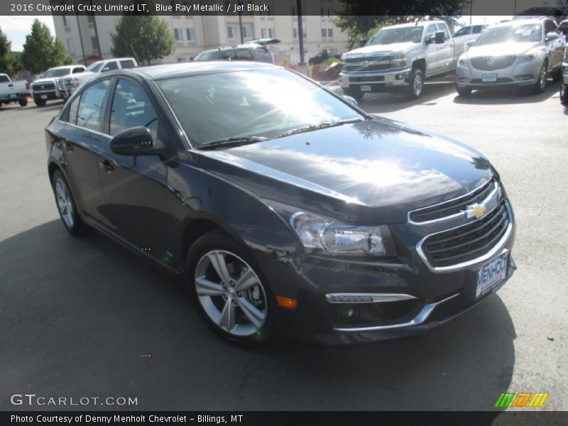 Blue Ray Metallic / Jet Black 2016 Chevrolet Cruze Limited LT