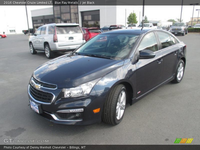 Blue Ray Metallic / Jet Black 2016 Chevrolet Cruze Limited LT