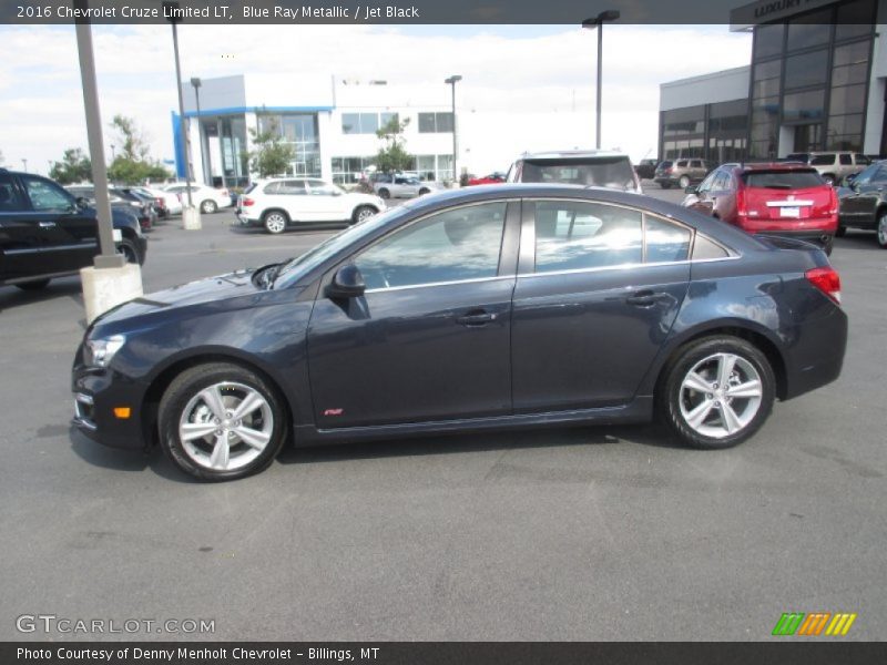 Blue Ray Metallic / Jet Black 2016 Chevrolet Cruze Limited LT