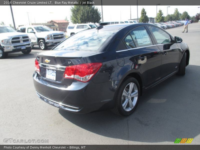 Blue Ray Metallic / Jet Black 2016 Chevrolet Cruze Limited LT