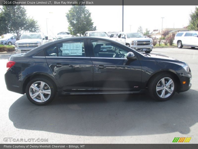 Blue Ray Metallic / Jet Black 2016 Chevrolet Cruze Limited LT