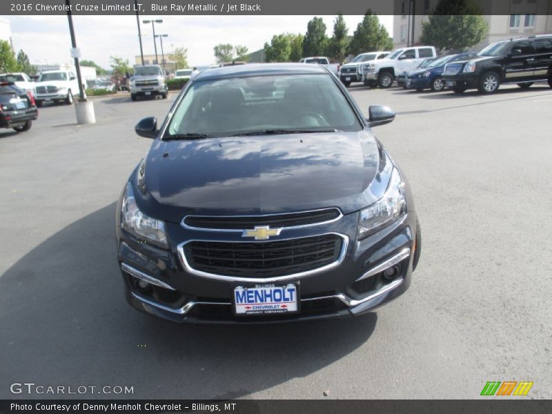 Blue Ray Metallic / Jet Black 2016 Chevrolet Cruze Limited LT