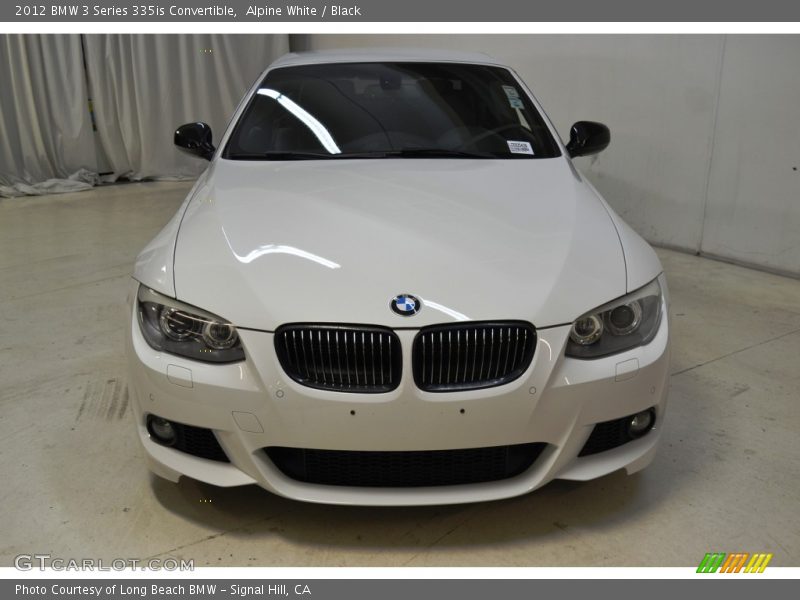 Alpine White / Black 2012 BMW 3 Series 335is Convertible