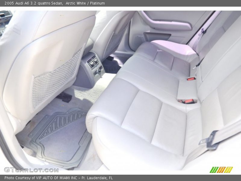 Arctic White / Platinum 2005 Audi A6 3.2 quattro Sedan