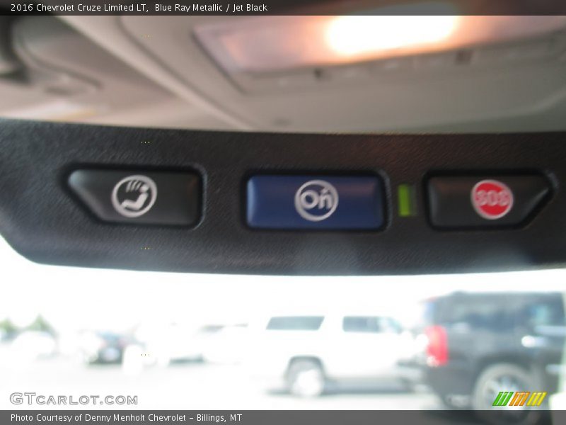 Blue Ray Metallic / Jet Black 2016 Chevrolet Cruze Limited LT