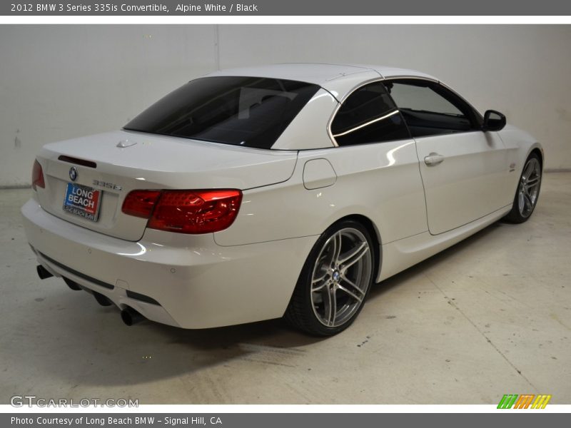 Alpine White / Black 2012 BMW 3 Series 335is Convertible