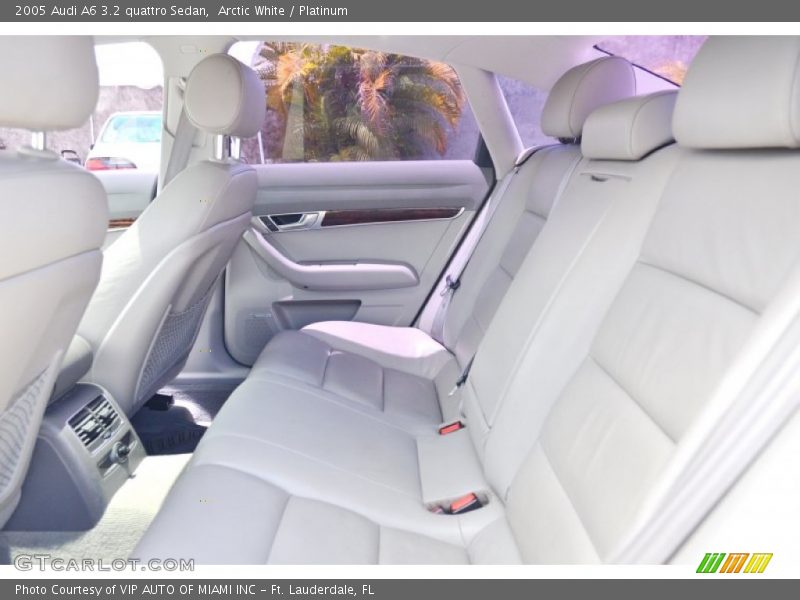 Arctic White / Platinum 2005 Audi A6 3.2 quattro Sedan