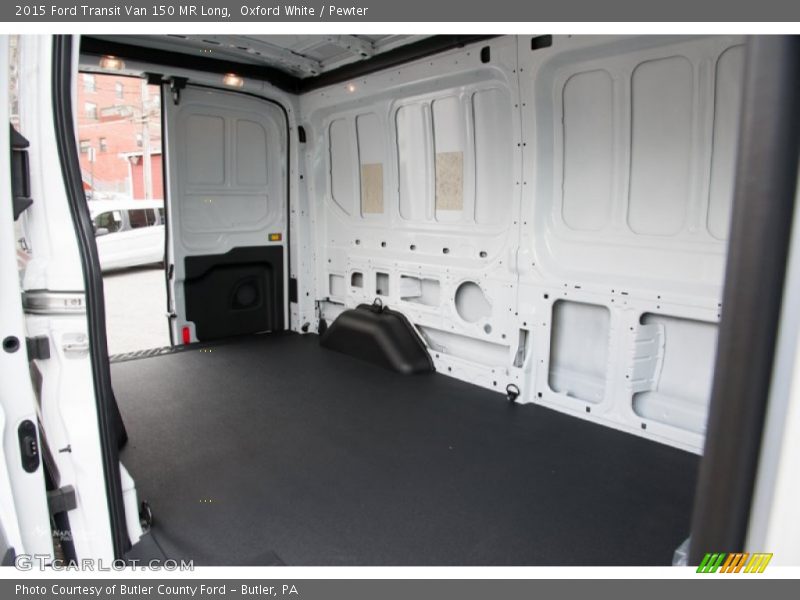 Oxford White / Pewter 2015 Ford Transit Van 150 MR Long