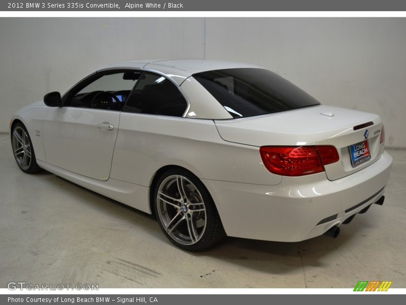 Alpine White / Black 2012 BMW 3 Series 335is Convertible