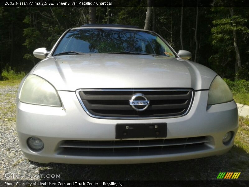 Sheer Silver Metallic / Charcoal 2003 Nissan Altima 3.5 SE
