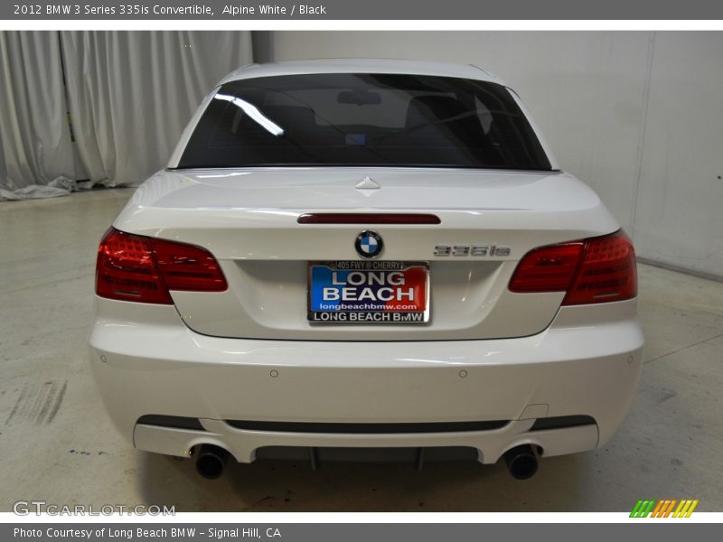 Alpine White / Black 2012 BMW 3 Series 335is Convertible