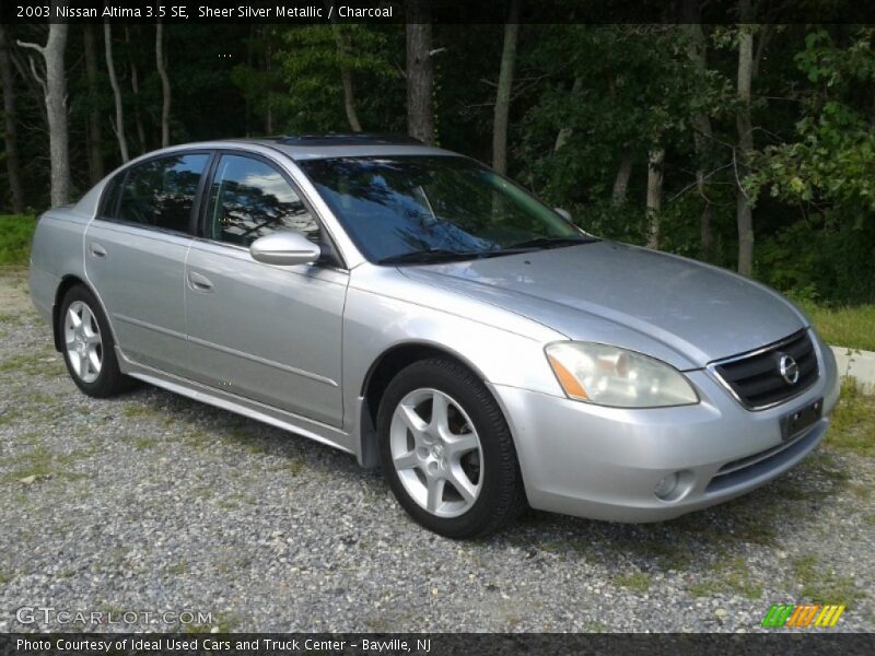 Sheer Silver Metallic / Charcoal 2003 Nissan Altima 3.5 SE