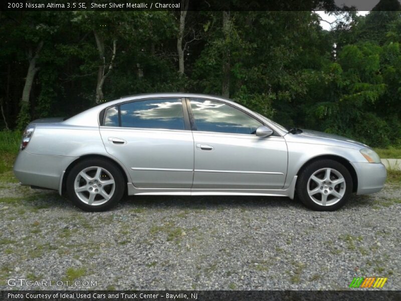 Sheer Silver Metallic / Charcoal 2003 Nissan Altima 3.5 SE