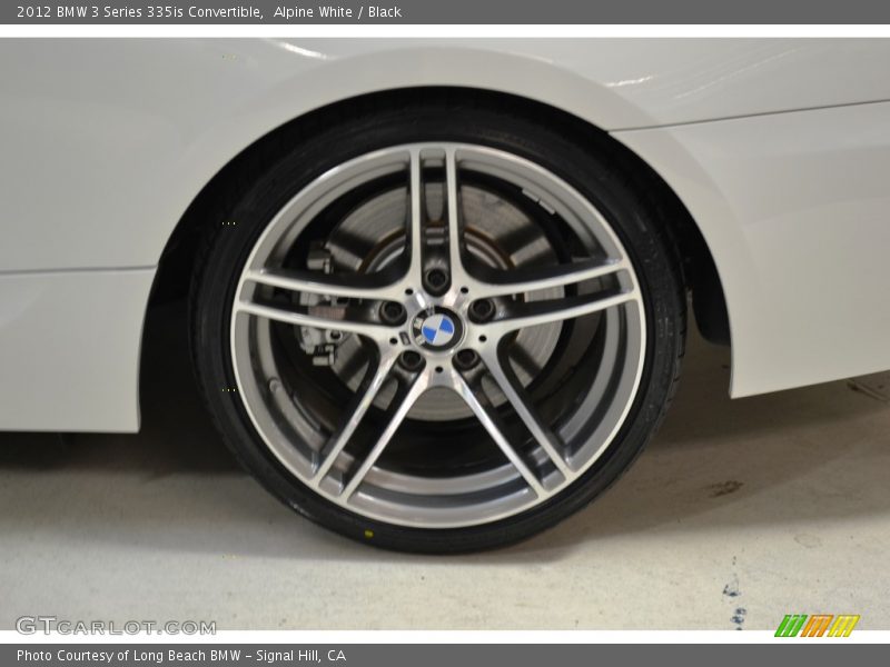 Alpine White / Black 2012 BMW 3 Series 335is Convertible