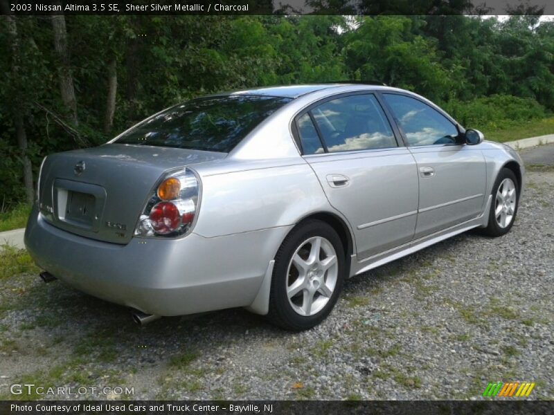 Sheer Silver Metallic / Charcoal 2003 Nissan Altima 3.5 SE