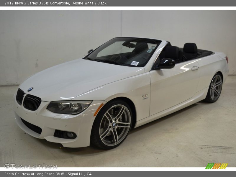Alpine White / Black 2012 BMW 3 Series 335is Convertible