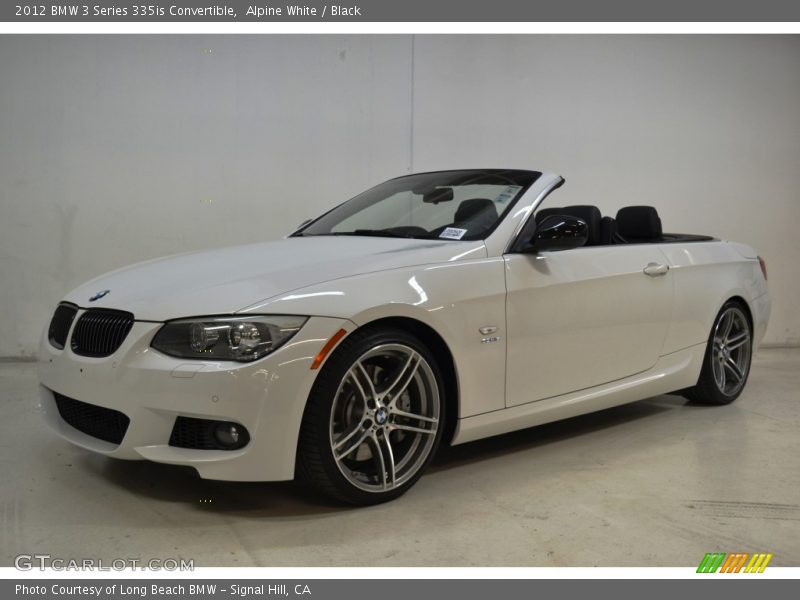 Alpine White / Black 2012 BMW 3 Series 335is Convertible