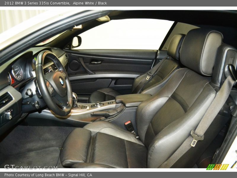 Front Seat of 2012 3 Series 335is Convertible