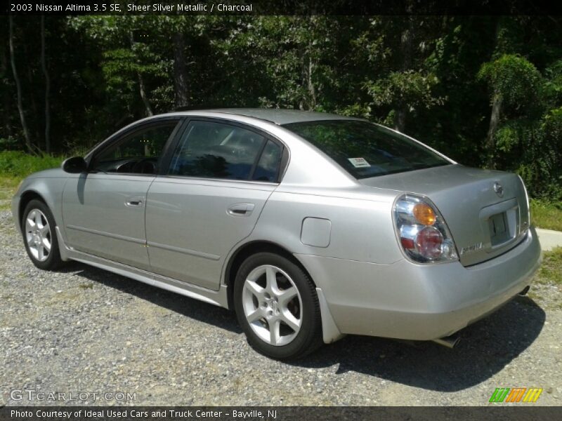 Sheer Silver Metallic / Charcoal 2003 Nissan Altima 3.5 SE
