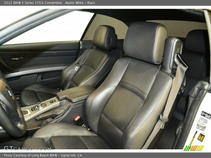 Alpine White / Black 2012 BMW 3 Series 335is Convertible
